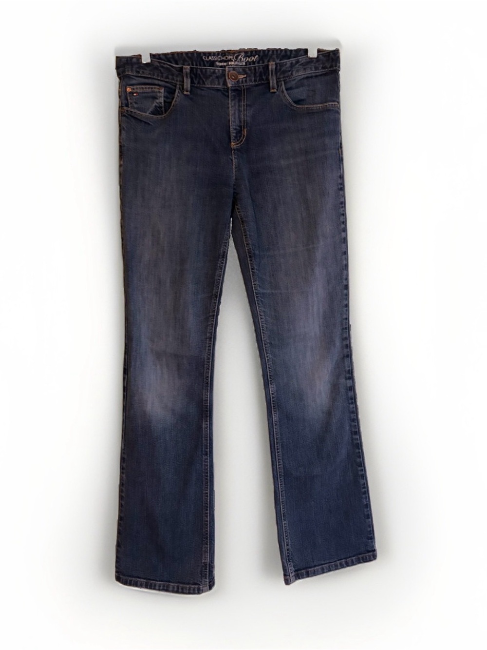 Tommy Hilfiger Jeans 12R Blue Bootcut Classic Hope Y2K Indie Western Cowgirl